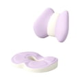 thumbnail image 2 of Almohada de soporte para la espalda y cojín tipo dona para sentarse Almohada transpirable para la zona lumbar Violeta, 2 of 8