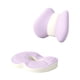thumbnail image 2 of Cojín de espuma viscoelástica para la espalda y cojín tipo dona para sentarse, almohada antideslizante para la espalda Violeta, 2 of 9