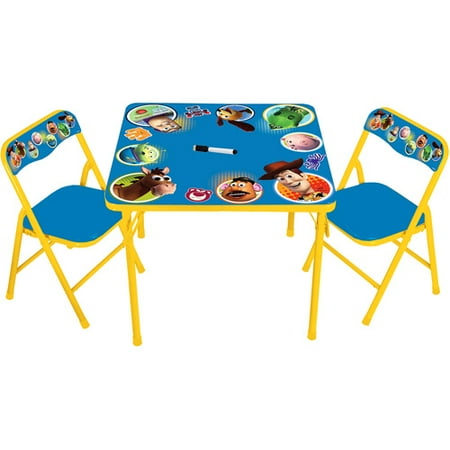 Disney - Toy Story Erasable Activity Table and 2 Chairs Set - Walmart.com