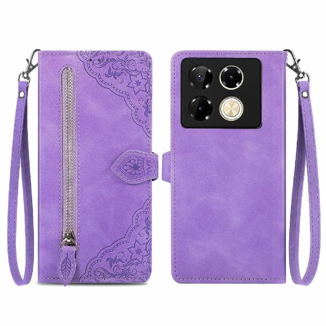 Funda billetera anti-golpes para GANGXUN infinix Note 40 Pro 4G , ideal para día a día y trabajo