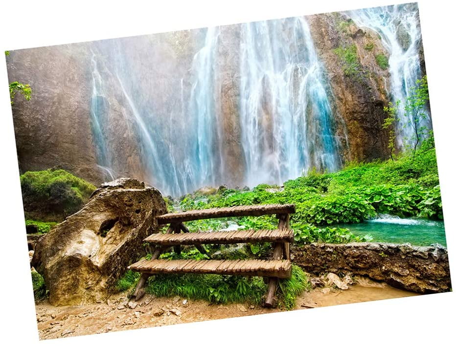 IONPSHG Black Aquariu Background Static Cling Self Adhensive Black