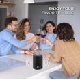 thumbnail image 5 of Altec Lansing - HydraMotion Wireless Bluetooth Speaker with 360 Degree Sound, Portable IP67 Waterproof for Outdoors, Shockproof, Snowproof, Everything Proof, 12 Hour Playtime (Black), 5 of 5