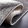 thumbnail image 5 of SAFAVIEH Hollywood Dalton Abstract Area Rug, Grey/Red, 3' x 3' Square, 5 of 11