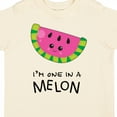 thumbnail image 4 of Inktastic I'm One in a Melon Cute Smiling Watermelon Boys or Girls Toddler T-Shirt, 4 of 5