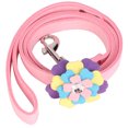 thumbnail image 1 of ZOUSSIQI Beautiful Flower Pet Pulling Rope Puppy Dog Pulling Cable Leash (Pink) CW2519#591, 1 of 11