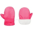 thumbnail image 5 of NAISIBABY Kids Winter Mittens (0-5T), Thickened Lined Warm Windproof Boys Girls Outdoor Snow Gloves Hot Pink, 5 of 5