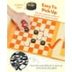 thumbnail image 4 of Juego de mesa Coogam Magnetic Travel Chess 3 en 1 con bolsa de transporte, 4 of 7