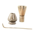 thumbnail image 3 of 3 Pcs Support de Fouet Matcha Style Japonais, Ensemble de Fouet Matcha, Accessoire de Cérémonie Matcha, Ensemble de Cérémonie Matcha en Céramique pour Réception, Blanc Ménager, 3 of 6