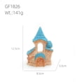 thumbnail image 4 of European Castle Aquarium Ornament, Resin Fairy Tale Decor for Fish Tank, Medieval Ruins Statue for Underwater Landscaping, 4 of 7