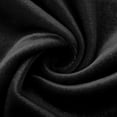 thumbnail image 6 of Velvet Dress for Women Cowl Neck Wedding Dress Long Sleeve Ruched Pencil Vintage Cocktail Mini Dresses, 6 of 9