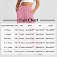 thumbnail image 2 of Boys Girls Wide Leg Pants Solid Elastic Waist Drawstring Sport Pants Kids Casual Comfy Versatile Trousers Khaki 5-6 Years, 2 of 6