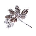thumbnail image 1 of CAIROYAR Oferta de 10 unidades/paquete de plantas artificiales, piñas de pino falsas, flores decorativas, coronas N, 1 of 1