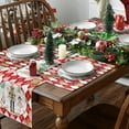 thumbnail image 3 of Smile Nutcrackers Xmas Christmas Placemats 12x18 Inch Set of 4 Red, 3 of 6