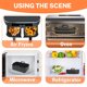 thumbnail image 2 of 2PCS Silicone Pot Air Fryer Liners for Dual Air Fryer, Reusable Double Silicone Air Fryer Liner, Air Fryer Accessories Air Fryer, 2 of 5