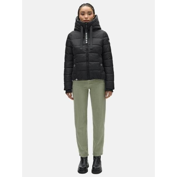 Marikoo Women's Fall & Winter Jacket with Hood - Weather-Resistant - Amayaa