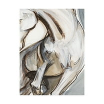 Trademark Fine Art 'Horse Abstraction II' Canvas Art by Jennifer Paxton Parker