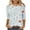Light Blue-18, variant on Mittory Womens 3/4 Sleeve Tops Casual Shirts for Women Summer Flower Printed T Shirt Crewneck Floral Tee