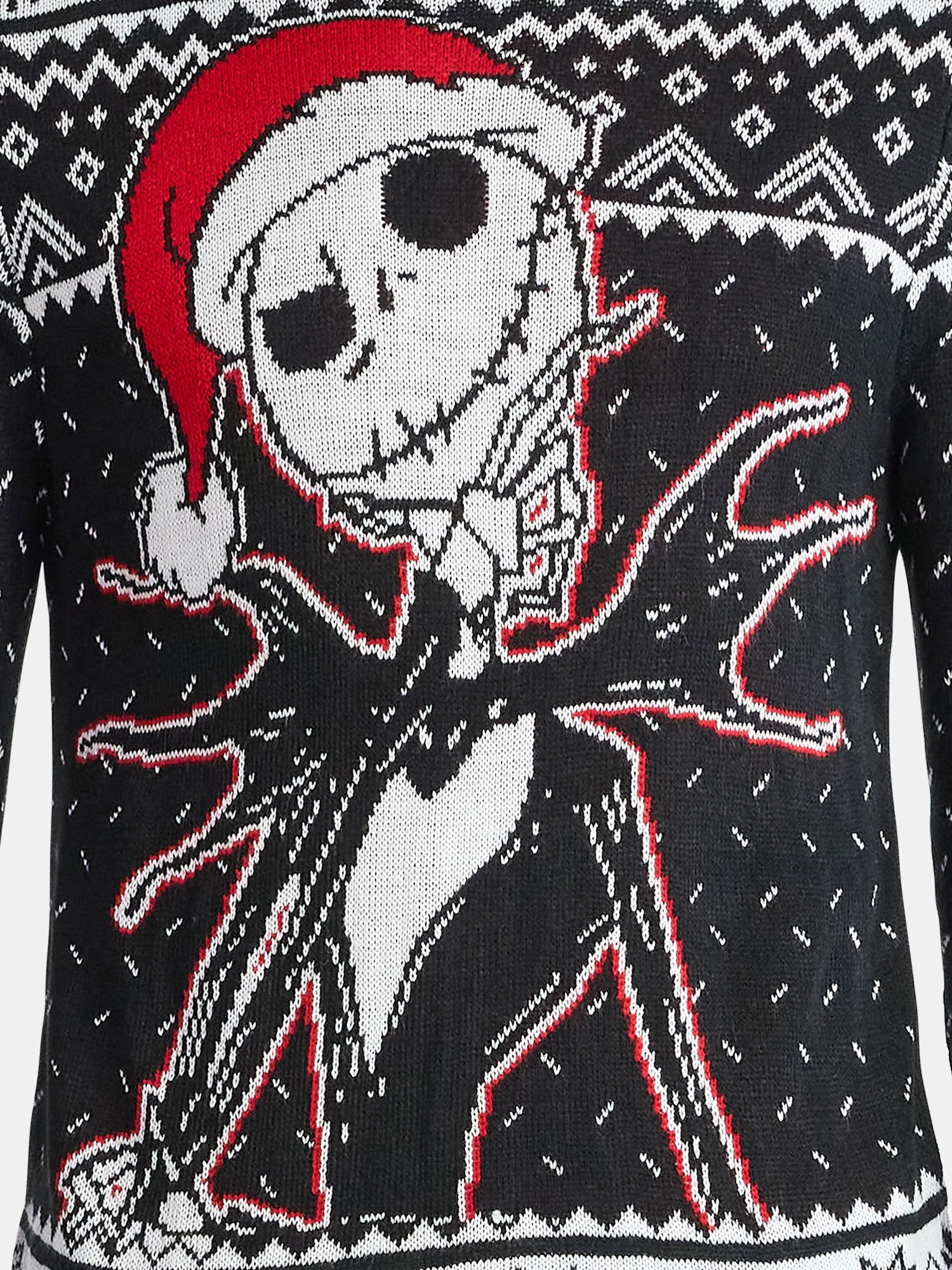 Disney Nightmare Before Christmas Men's and Big Men's Holiday Sweater Ugly Sweater, Sizes XS-3XL