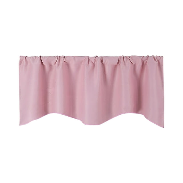 TIELUTT Door Curtain Kitchen Shading Window Curtain Solid Color Pocket Fan 108 Sheer Curtains 2 Panel Set Project 62 Shower Curtain Curtains for Small Windows 36 Long Curtains Neutral Shower Curtains