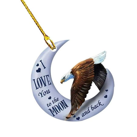 

TAONMEISU Rear View Mirror Pendant Sleeping Animal Car Hangings Ornament Cute Car Interior Accessories Decor Love You to the Moon and Back Ornament for Car Window greater