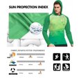 thumbnail image 4 of Sudadera con capucha con protección solar WELIGU Green-haiyangyu para hombre, 4 of 6