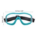 thumbnail image 2 of Uxcell Safety Glasses, Anti-Fog Goggles Protective Scratch Resistant Clear Lens Work Outdoor Eye Protection Lake Blue, 2 of 7