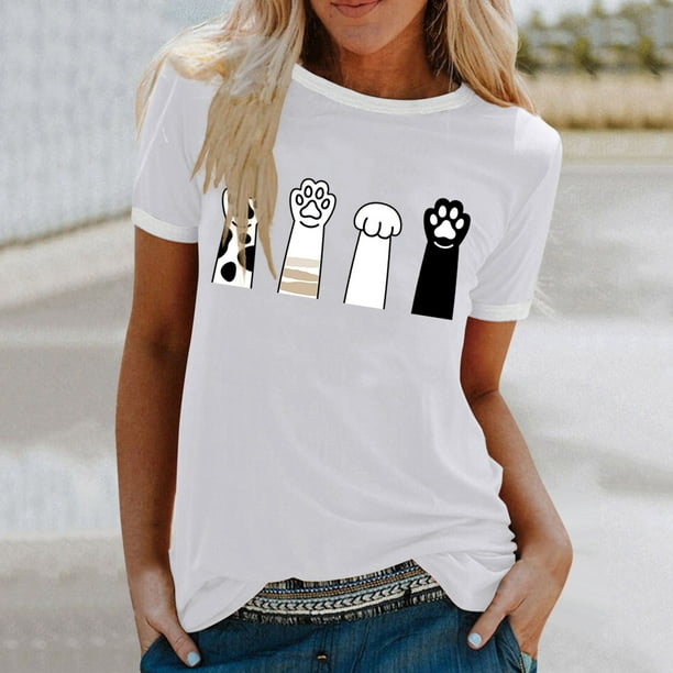 Camisetas manga corta mujer baratas sale