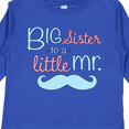 thumbnail image 4 of Inktastic Big Sister to a Little Mr Girls Long Sleeve Toddler T-Shirt, 4 of 5