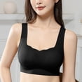 thumbnail image 6 of Women's No Underwire Wide Strap Seamless Bra Full Cup Push up Bralette Supportive Comfortable Wireless Brassieres, 6 of 6