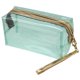 thumbnail image 1 of Bolsa de aseo de viaje Bolsa de maquillaje Organizador Unique Bargains Impermeable PVC Verde, 1 of 1