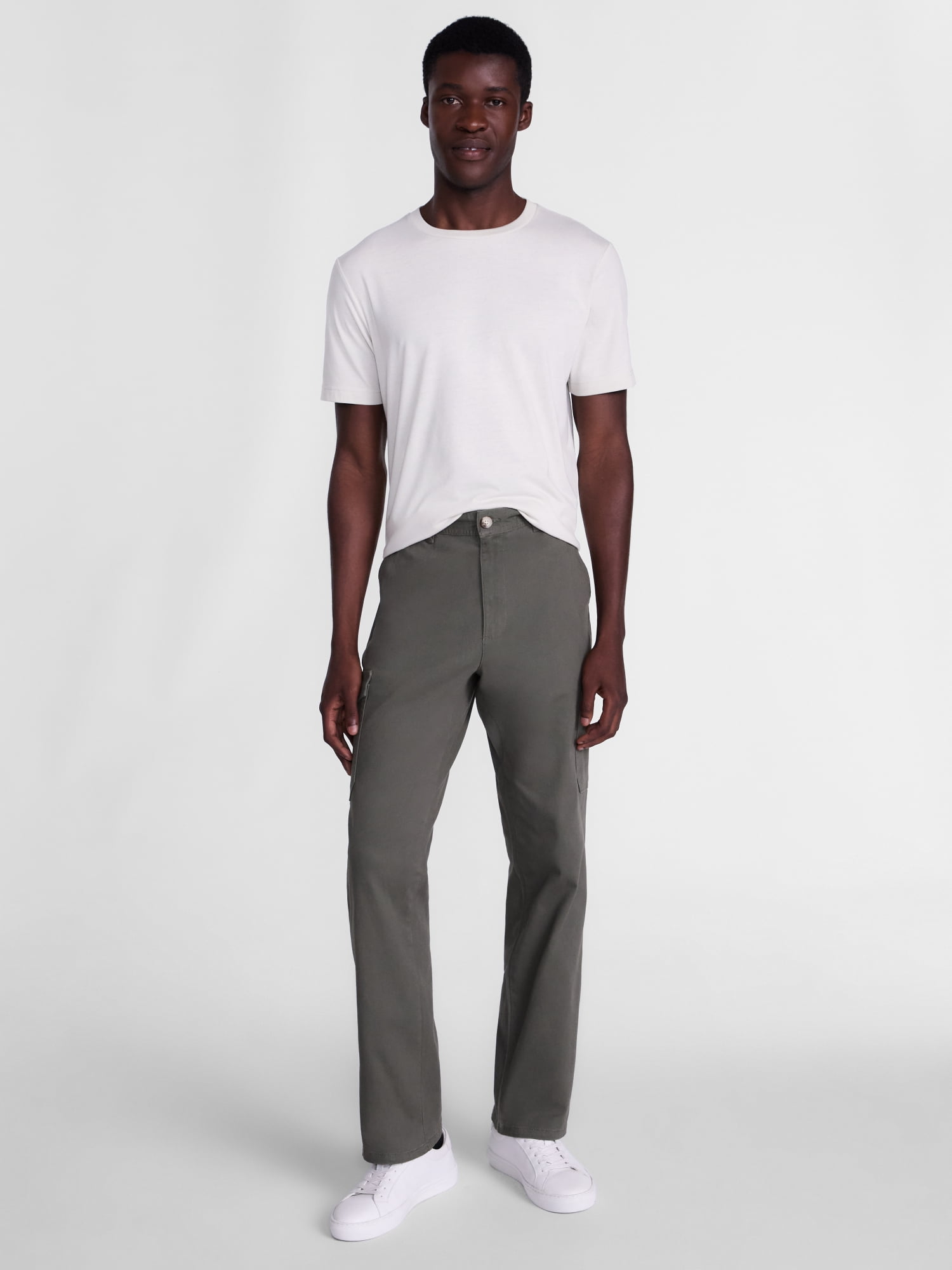 George Men's and Big Men's Crewneck Tee with Short Sleeves, Sizes XS-6XB