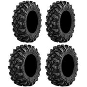 Full set of Sedona Buck Snort 25x8-12 and 25x10-12 ATV Tires (4)