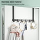 thumbnail image 3 of Ganchos sobre la puerta, 6 ganchos para ropa, abrigo, sombrero, colgador de toallas, organizador de baño para el hogar, soporte para accesorios de cocina, 3 of 5