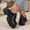 Black, variant on YOUYEDIAN Boots for Women Versatile Round Toe Lace-up Vintage Block Heel Ankle Bootie Fashion Comfortable Non Slip British Style Outdoor Shoes