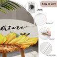 thumbnail image 3 of Sunflowers Round Tablecloth for 36-44 Inch Tables, Fitted Table Cover with Elastic Edge, Farmhouse Bees Vintage Sunshine Summer Waterproof Outdoor Table Cloth Protector for Patio Garden Dinner Picnic, 3 of 9