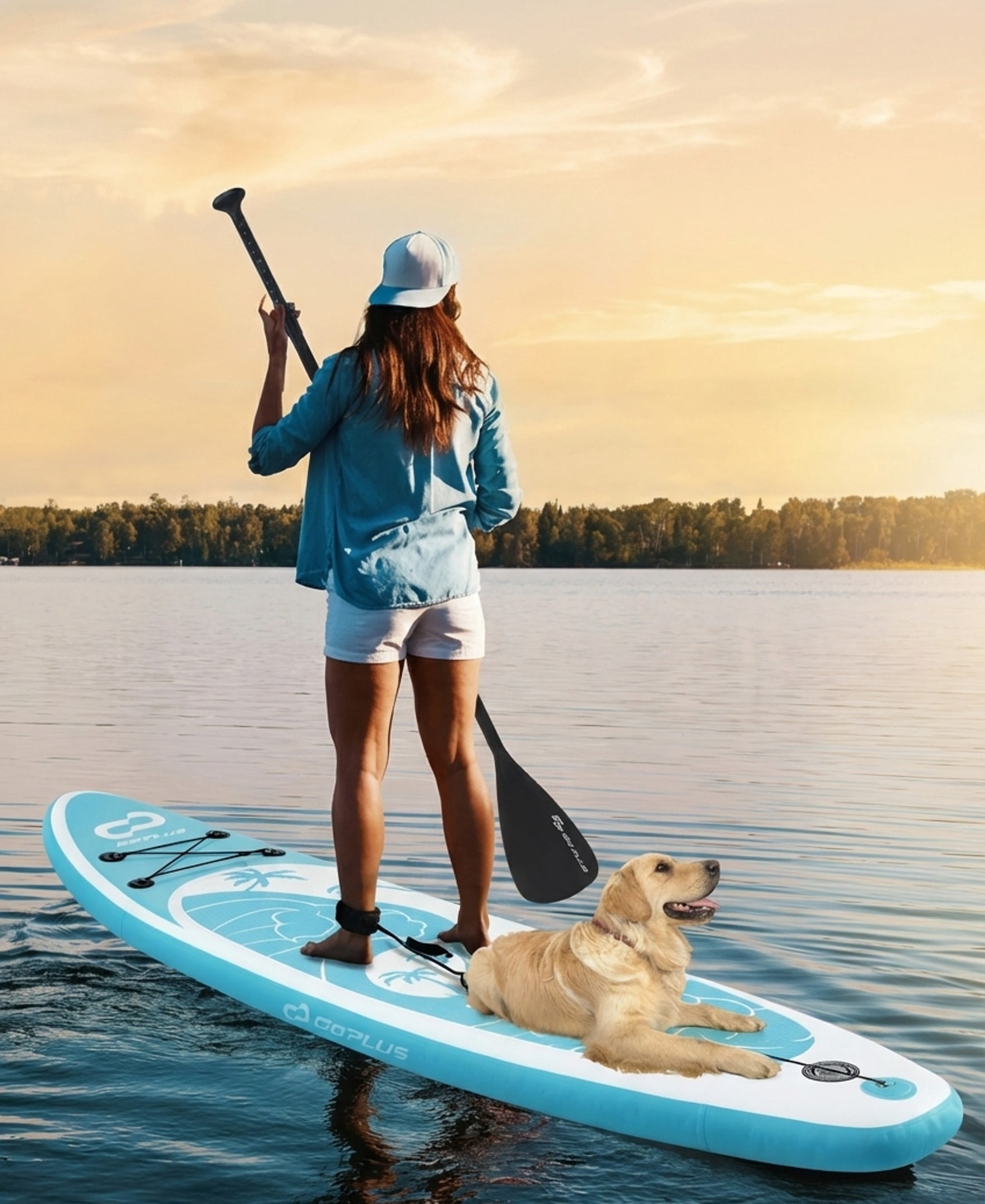 Airfind Inflatable Stand Up Paddle Board 10/11 Ft with SUP Kit-L