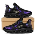 thumbnail image 1 of Soy libre, gracias a Dios, zapatos de plataforma con cordones transpirables para mujer, zapatos casuales vulcanizados para exteriores, zapatillas de gimnasio cómodas, zapatos, 1 of 6