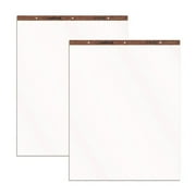 TOPS 7903 27 in. x 34 in. Unruled Easel Pads - White (50 Sheets/Pad, 2 Pads/Carton)