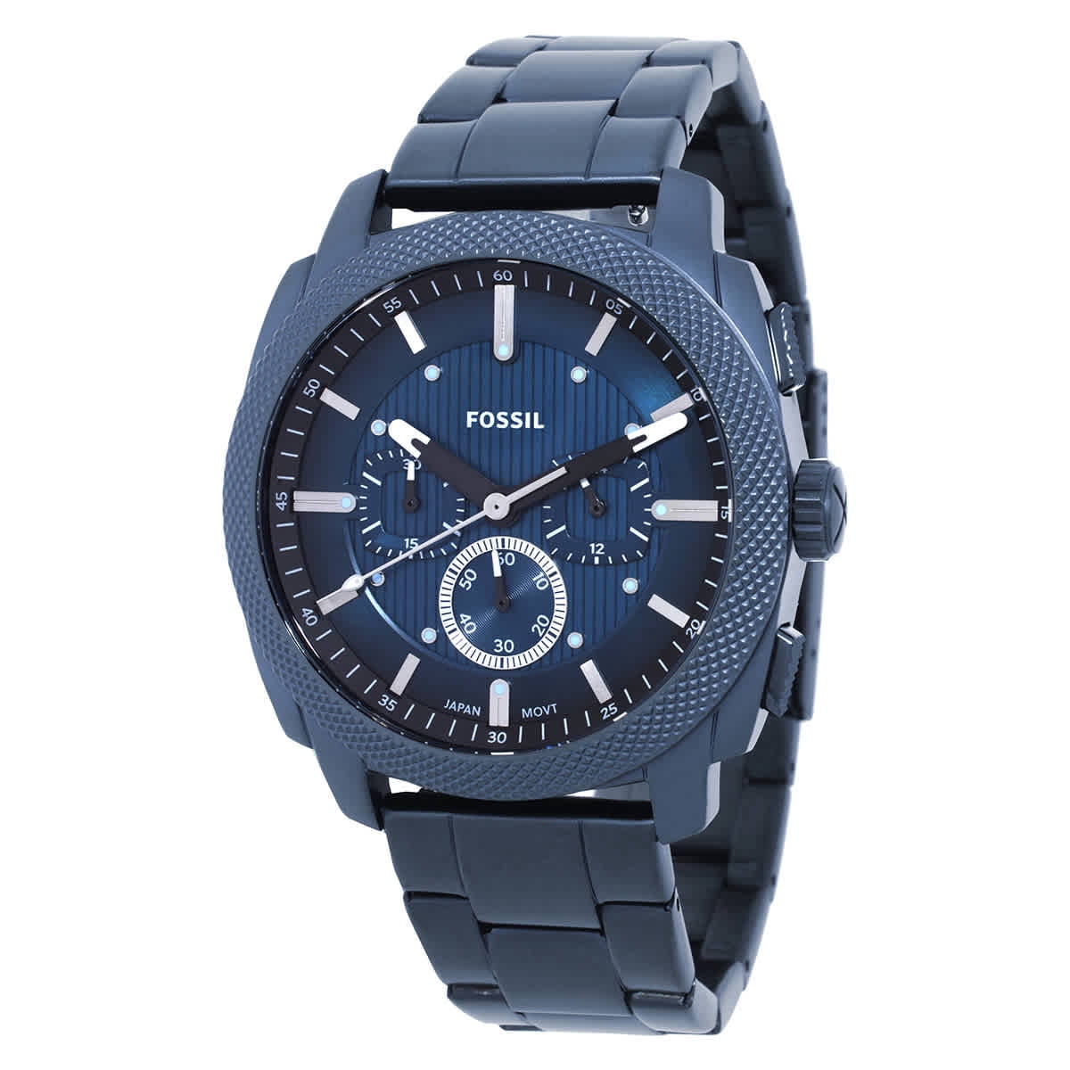 Fossil Men's Neutra FS5433 Silver Stainless-Steel Japanese