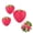 Red, variant on Strawberry Paper Lanterns,Large Strawberry Paper Lantern Hanging Decor 3D Strawberries Decoration Hanging For Strawberries Birthday Party Decorations,Home Office Party Decor