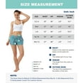 thumbnail image 3 of SURF CUZ Women's Swim Shorts Quick Dry Drawstring Swimsuit Bottoms Beach Board Shorts for Women, 3 of 6