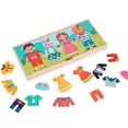 thumbnail image 1 of Puzzle Educativo Para Niños, Juego De Cambiar Ropa De Madera, Juguetes Educativos Para Niños Y Niñas., 1 of 7