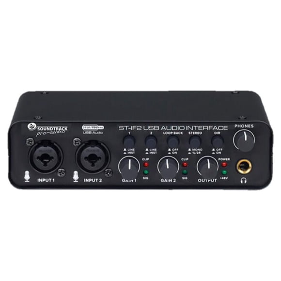 Interface de audio SOUNDTRACK ST-IF2 USB 2 Canales 24 Bits 192kHz