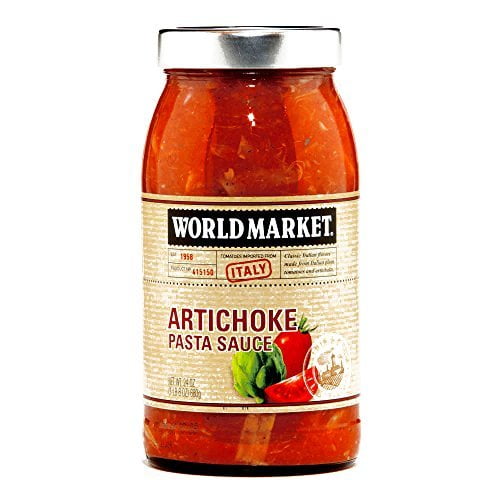 Artichoke Pasta Sauce 24 oz (3 Items Per Order) by