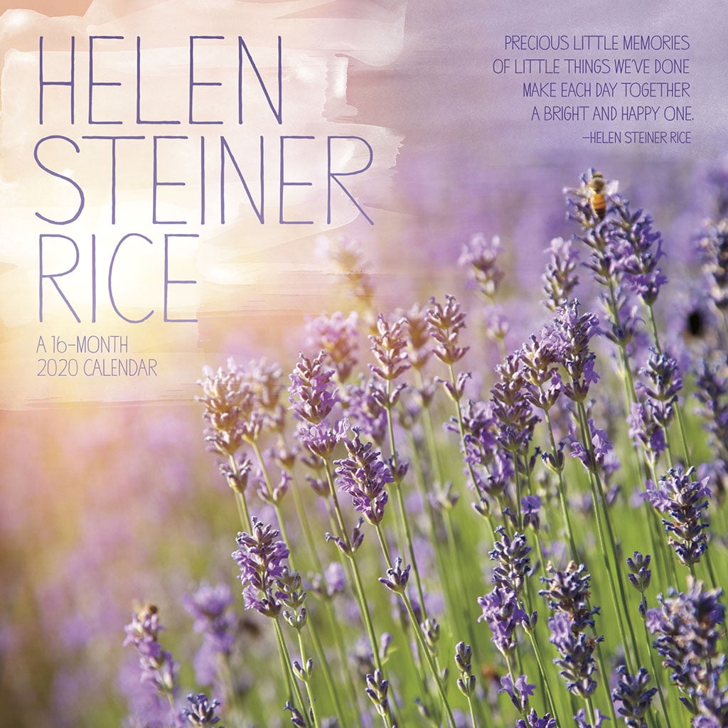 Trends International 2020 Helen Steiner Rice Wall Wall Calendar