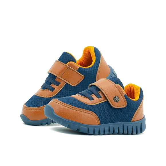 Tenis Bubble Gummers® Para Niños Oscar Velcro Camel/Marino beige 16