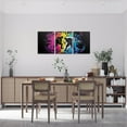thumbnail image 2 of Hieng Kids Ice Hockey Canvas WallGraffiti Styles Hockey Office Wall Artwork Posters Winter Sports Game Pictures Bathroom Bedroom Dinning Room Hockey Wall Painting, 2 of 6