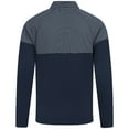 thumbnail image 3 of Men's Levelwear Navy Cleveland Guardians Classic Stripes Insignia 2.0 Pullover, 3 of 3