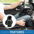 thumbnail image 3 of Unique Bargains Universal Shift Knob Cover Star Glow in The Dark Pattern Gearstick Hoodie for Car RV Truck SUV Black, 3 of 6