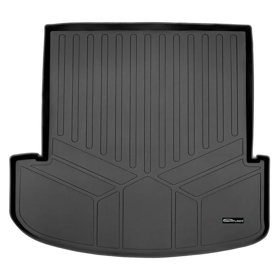 SMARTLINER All Weather Custom Fit Black Cargo Liner Behind the 2nd Row Compatible With 2020-2023 Kia Telluride